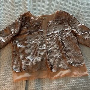 Paper Crown sequin top